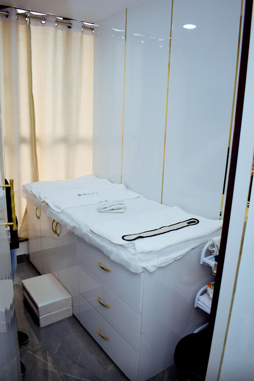 Maison Rose Family Salon interior